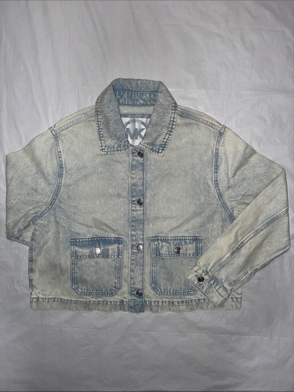 Michael Kors Light Wash Denim Jacket - Women's